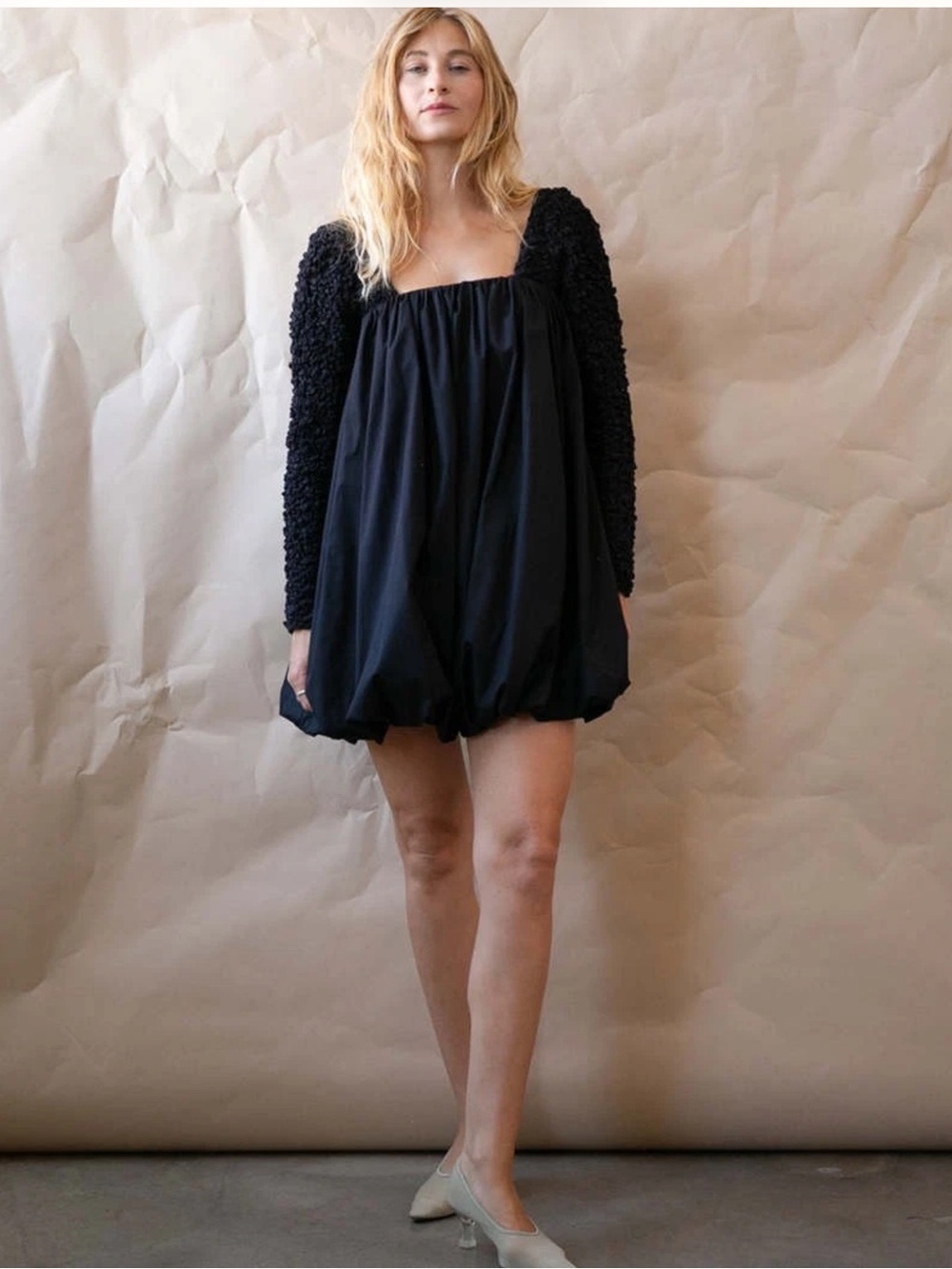 New Juliette Fabbri cotton Natalie bubble mini dress 2/ M $600
